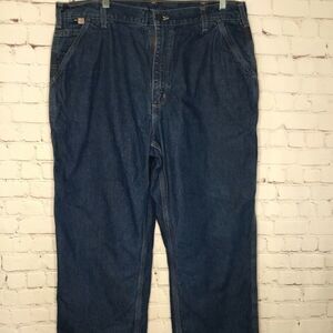 Carhartt FRB13 Men's Flame Resistant Denim Loose Original Fit Jean Size‎ 38 x 32